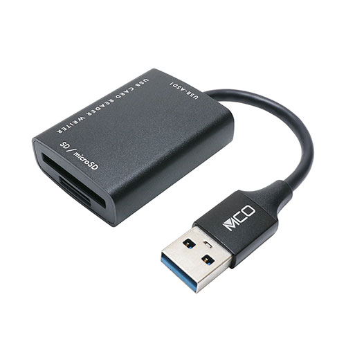 ߥ襷 SD microSDɥ꡼ 饤 USB-A ֥å(USR-ASD1/BK) 󤻾