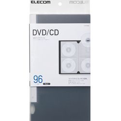 楽天コンプモト　楽天市場店エレコム CD DVD対応ファイルケース 96枚収納 ブラック CCD-FS96BK メーカー在庫品