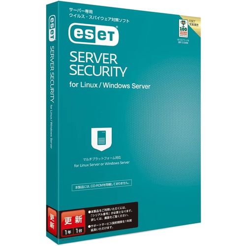 ESET ESET Server Security for Linux / Windows Server 更新(CMJ-EA07-E07) 目安在庫=△
