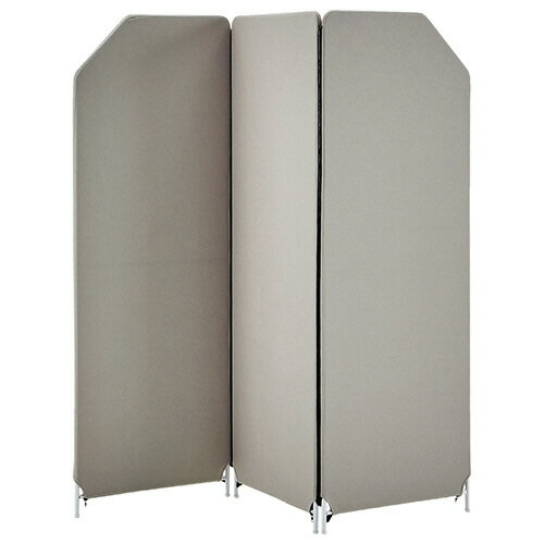 林製作所 クロスZIPスクリーン 3連タイプ ライトグレー 1台(YS-N3LG) 目安在庫=○