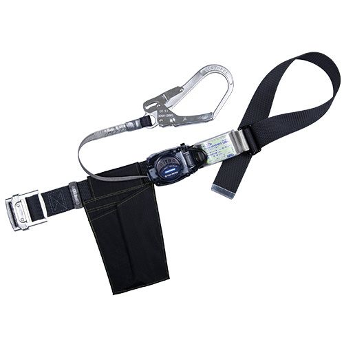 藤井電工 ツヨロン リトラ 墜落制止用器具 黒 M 1着(TB-RN-590-BLK-M-BP) 目安在庫=○(4)