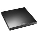 アイ・オー・データ機器 Type-C対応 保存ソフト付きポータブルDVDドライブ ブラック(DVRP-UC8K) 取り寄せ商品