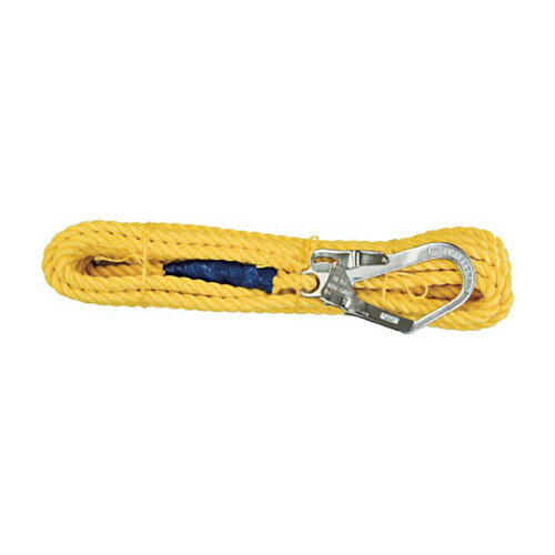 藤井電工 ツヨロン 昇降移動用親綱ロープ 30メートル 1本(L30TPBX) 目安在庫=○