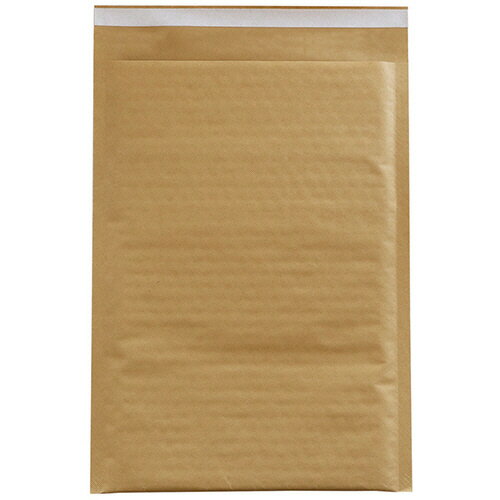 今村紙工 クッション封筒 茶 テープ付 開封テープなし A4サイズ用 1パック(100枚)(KFT-3) 目安在庫=○