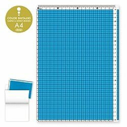 共栄プラスチック カラー方眼下敷A4