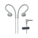 オーディオテクニカ Audio Technica インナーイヤーヘッドホン GY(グレー)(ATH-SPORT10 GY) メーカー在庫品
