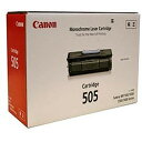 純正品 Canon キャノン CRG-505 トナーカートリッジ505 (0265B004) 目安在庫 △