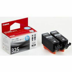 純正品 Canon キャノン BCI-325PGBK インクタンク ブラック(2個パック) (4713B007) 目安在庫=○