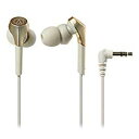 オーディオテクニカ Audio Technica SOLID BASS インナーイヤーヘッドホン シャンパンゴールド(ATH-CKS550X CG) メーカー在庫品