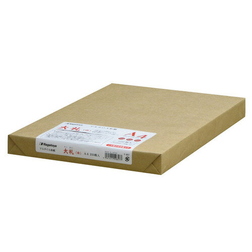 長門屋商店 マルチOA和紙 A4 大礼 白 1冊(250枚)(4961411508577 x1) 取り寄せ商品