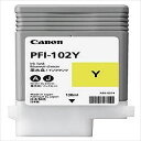 純正品 Canon キャノン PFI-102Y インクタンク イエロー (0898B001) 目安在庫 △