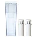 三菱ケミカル・クリンスイ Mitsubishi ポット型浄水器(カートリッジ+1)(CP012W-WT) 取り寄せ商品