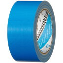 寺岡製作所 再生PETカラー布テープ 50mm×25m 厚み約0.18mm 青 1巻(1605アオ) 目安在庫=○