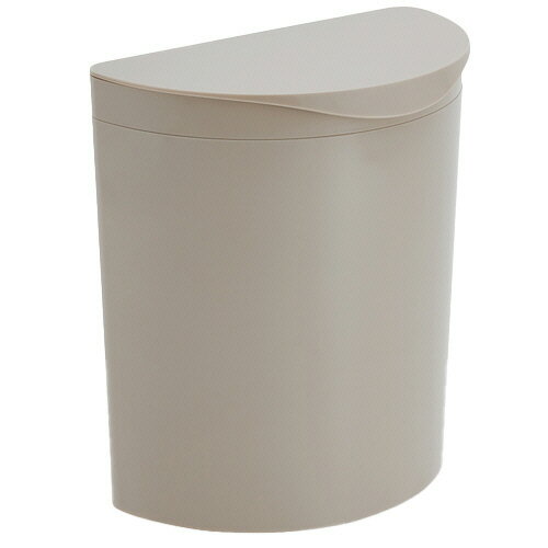 伊勢藤 壁掛けダストボックス Meluna mini(メルナミニ) 4L マグネットシート付 ベージュ 1個(I-606BE) ..