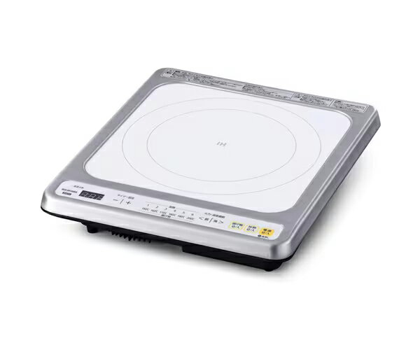 アイリスオーヤマ 1口ビルトインIH （200V) ホワイト(IHC-B123-W) 取り寄せ商品
