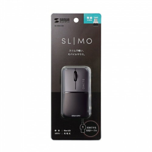 P5Sۥ掠ץ饤 Ų磻쥹֥롼LEDޥ SLIMO (żType-C)(MA-WCBS310BK) ᡼߸