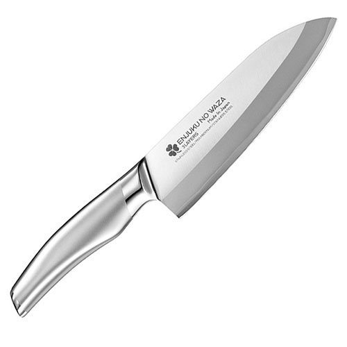 よこやま 燕熟の技 クローバー 3LAYERS 三徳包丁170mm(EJH-1500) 取り寄せ商品