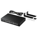 【P5S】サンワサプライ Giga対応スイッチングハブ(24ポート) ループ検知機能つき(LAN-GIGAH24L) メーカー在庫品(2)