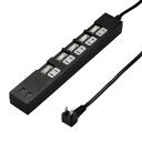 YAZAWA 個別スイッチ付5AC2USB3.4A2m ブラック(Y02KS752BK2U) 取り寄せ商品(2)