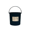 八幡化成 ウェイビー マルチバケツ 10L 本体 ブラック(BK) 102(62-6618-75) 取り寄せ商品