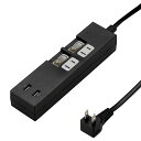 YAZAWA 個別スイッチ付2AC2USB3.4A2m ブラック(Y02KS422BK2U) 取り寄せ商品