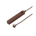 YAZAWA 差し込みフリータップ2面ブレーカーSW付1.5mDW(H9B10115DW) 取り寄せ商品(2)