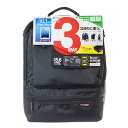 【P5S】サンワサプライ 3WAYビジネスバッグ(縦型・通勤用) BAG-3WAY23BK(BAG- ...