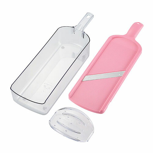 よこやま 燕熟の技 ワイドキャベツスライサー&受け容器 スライスした食材がたっぷり入る受け容器付き 40.5×12×8.5cm(EJW-200) 取り寄せ商品