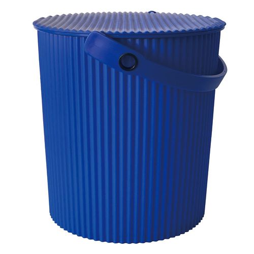 八幡化成 カラーバケット203（フタ付き）ブルー 20L 1ケース(16個入)(68-0989-91) 取り寄せ商品