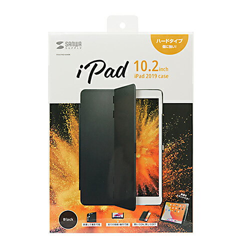 P5Sۥ掠ץ饤 iPad 10.2 ϡɥʥɥס֥å(PDA-IPAD1604BK) ᡼߸