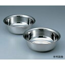 洗面器深型 ステンレス製 (1個)(497114