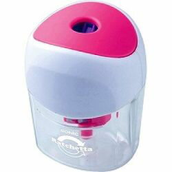 ソニック ラチェッタ　ワン　ハンディ鉛筆削り　ピンク(SK-8810-P) 目安在庫=○