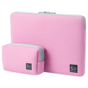 ハクバ写真産業 Chululu PCインナーケース 11.6インチ&マルチポーチ ピンク(SCH-PCMP116PK) 取り寄せ商品