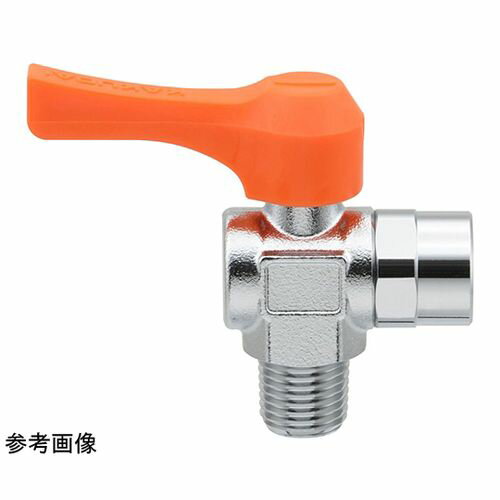 カクダイ GAONA ミニチュアボールバルブ 1/4 GA-JM120 アカ(68-4084-29) 取り寄せ商品