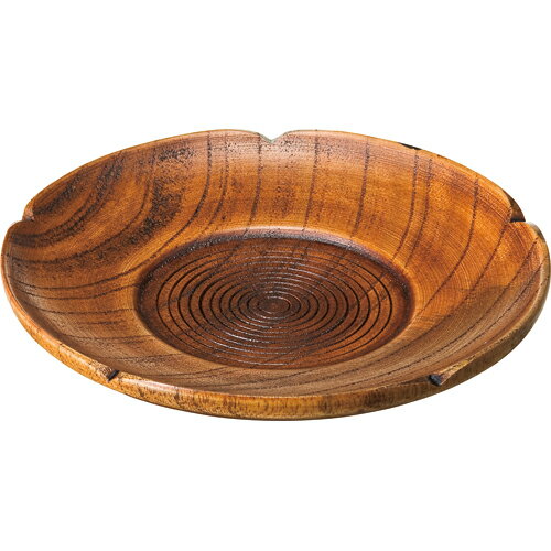 イシダ 木製茶托 梅型 1セット(3枚)(67654) 目安在庫=○