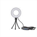 エツミ VLOG LEDリングライト&ミニ三脚 3.5インチ(VE-2301) 取り寄せ商品