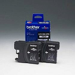 純正品 ブラザー インクカートリッジ お徳用黒2個パック LC11BK-2PK (LC11BK-2PK) 目安在庫 △