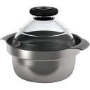 HARIO フタがガラスのIH対応ご飯釜 雪平(GIS-200) 取り寄せ商品