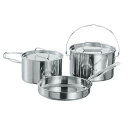 CAPTAIN STAG ラグナ ステンレスクッカー Mセット M-5530(63-7315-38) 取り寄せ商品