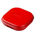 シャチハタ シヤチハタ Shachihata コンパクト朱肉40号 赤MQC−40−2(75906) 1個 目安在庫=○(3)