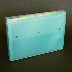 セキセイ ドキュメントファイル A4 13ポケット グリーン 1冊(SSS-1212-G) 目安在庫=○