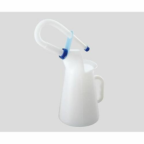 アズワン ロングノズルポリジョッキ 5L 90-015 (1個)(2-198-02) 取り寄せ商品