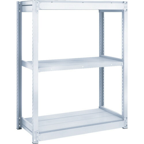 TRUSCO TUG型軽中量棚200kg 単体 1240×624×H1200 3段 1台(TUG200-44L-3) 目安在庫=○