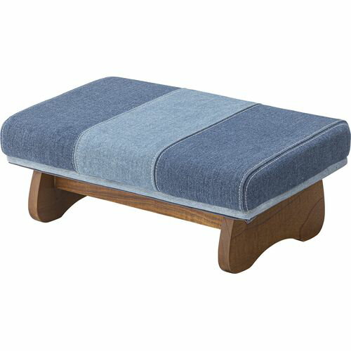 東谷 正座イスL (フロアチェア) デニムブルー(NS-613L) メーカー在庫品