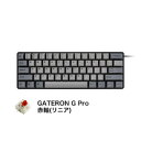 iKBC NEW POKER II メカニカルキーボード(GATERON/赤軸リニア)(IK-PK2-G/RD) 取り寄せ商品