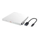 バッファロー USB3.2(Gen1)対応 ポータブルBD 再生/書込ソフト添付 ホワイト(BRXL-PT6U3-WHE) 取り寄せ商品(2)