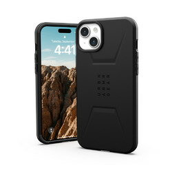 楽天カード企画！ iPhone 15 Plus 2023対応耐衝撃ケース CIVILIAN MagSafe対応 ブラック UAG-IPH23LB-CMS-BK