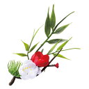 ヤマコー 用美 業務用 四季の花ごよみ(松竹梅)(100個入)(yamaco64333) 取り寄せ商品
