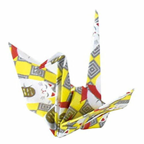ヤマコー ヤマコー 用美 業務用 折紙飾り 折鶴(小・色紙)(50ヶ入) 各柄混合(yamaco65154) 取り寄せ商品