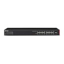 バッファロー BS-GS2016P/HP 法人向け Giga Layer2スマート/PoEスイッチ 16ポート 目安在庫=○